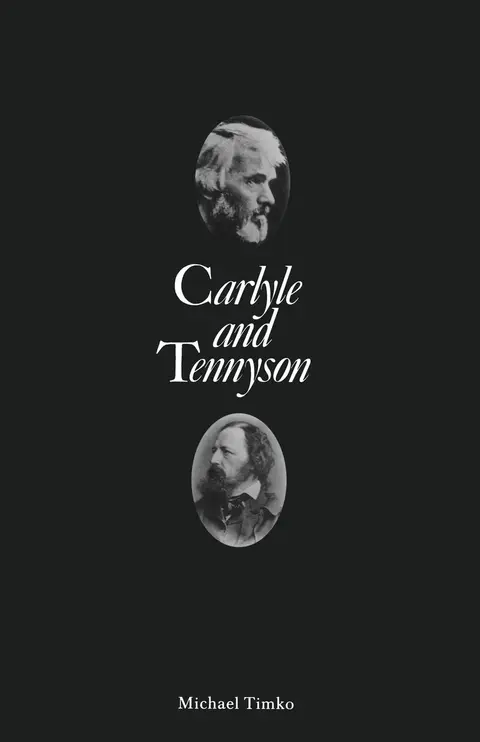 Cover of Carlyle and Tennyson