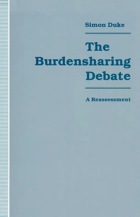 Cover of The Burdensharing Debate