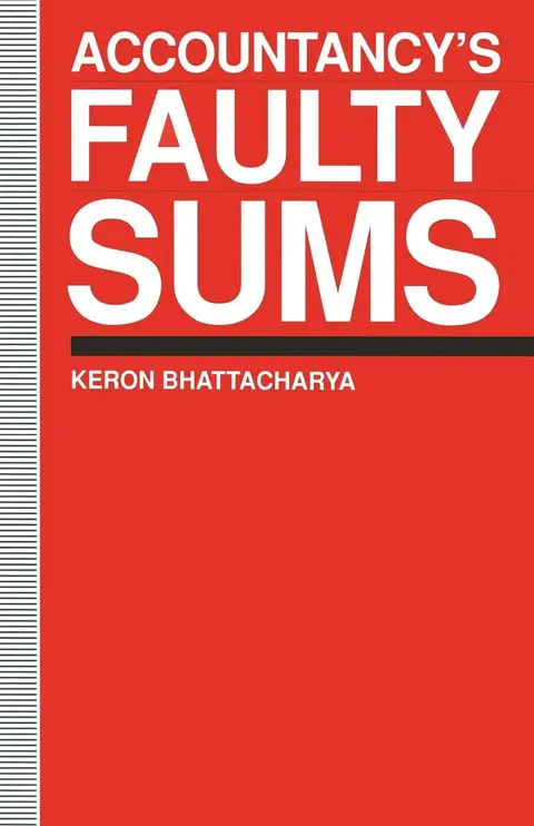 Cover of Accountancy’s Faulty Sums