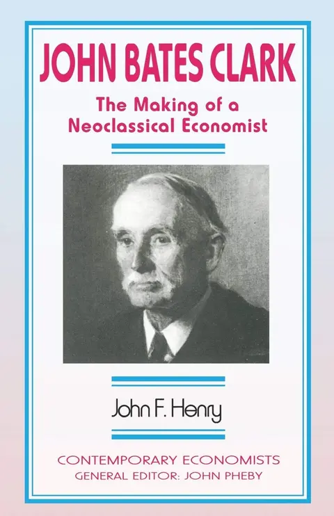 Cover of John Bates Clark