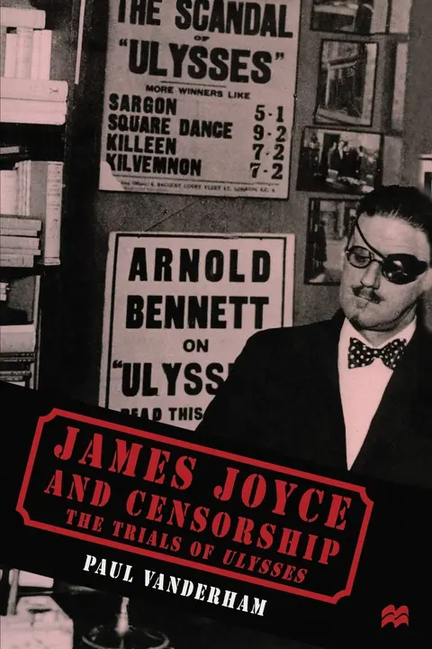 Cover of James Joyce and Censorship