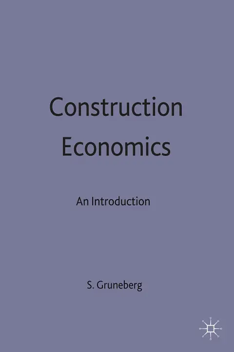 Cover of Construction Economics