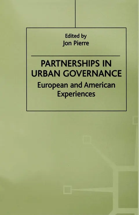 Cover of Partnerships in Urban Governance