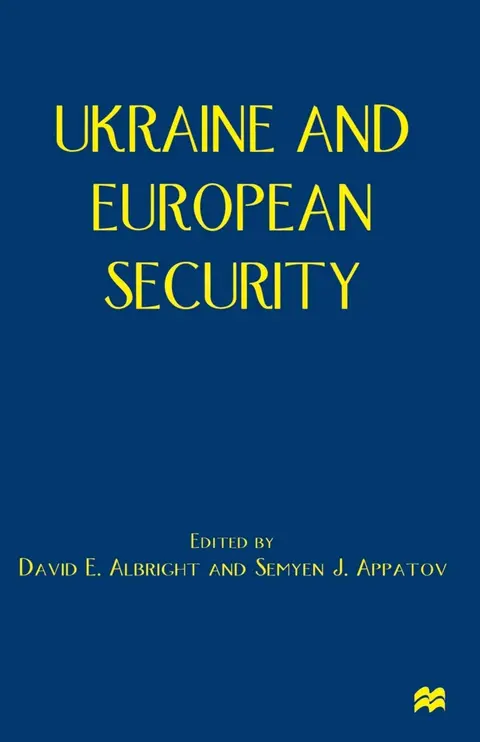 Cover of Ukraine and European Security