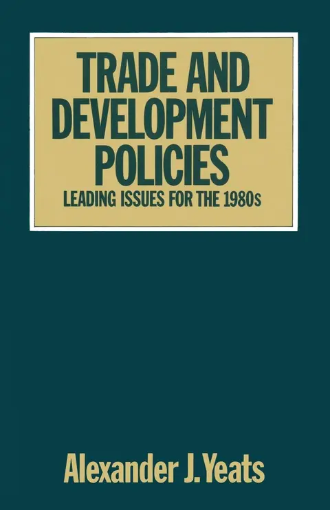 Cover of Trade and Development Policies