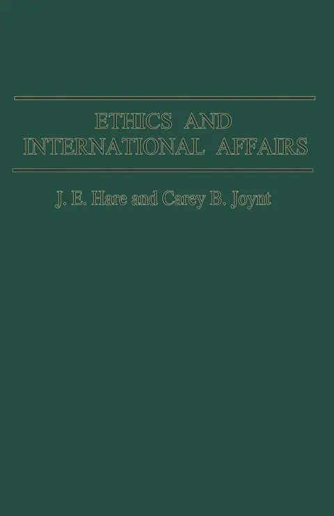 Cover of Ethics and International Affairs