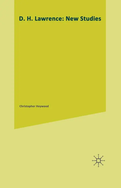 Cover of D. H. Lawrence
