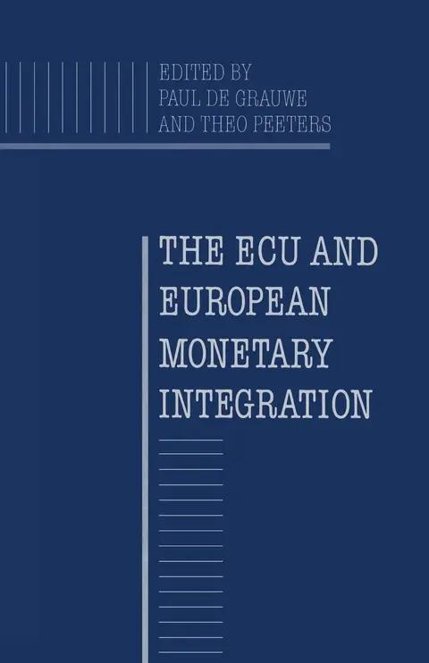 Cover of The ECU and European Monetary Integration