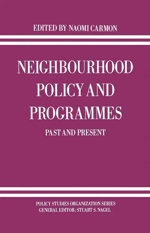 Cover of Neighbourhood Policy and Programmes