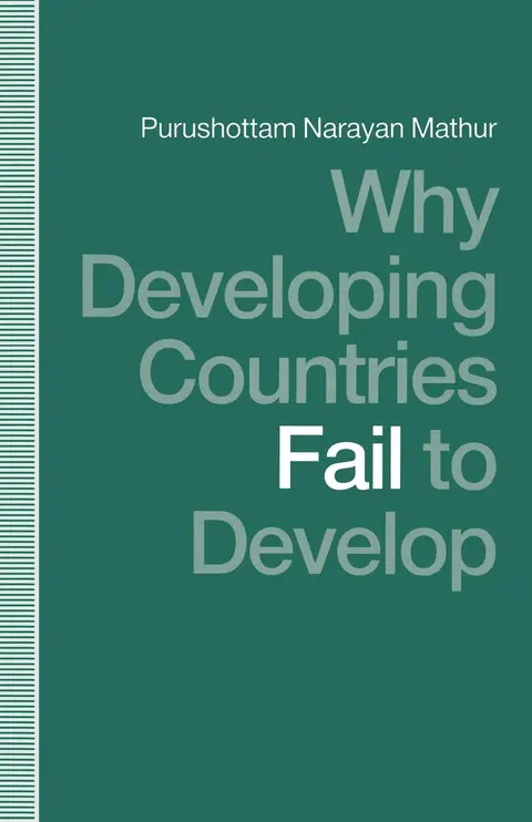 Cover of Why Developing Countries Fail to Develop