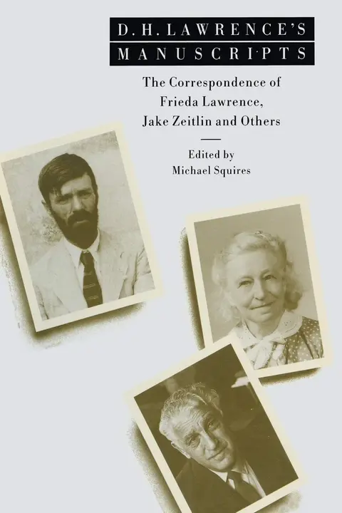 Cover of D. H. Lawrence’s Manuscripts