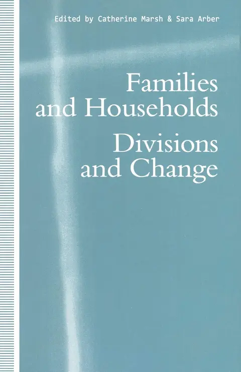 Cover of Families and Households