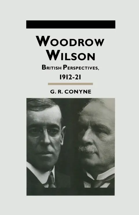 Cover of Woodrow Wilson