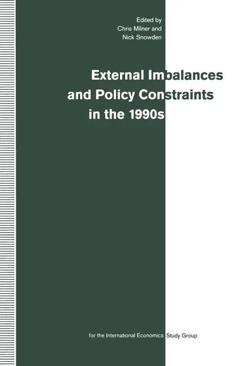 Cover of External Imbalances and Policy Constraints in the 1990s