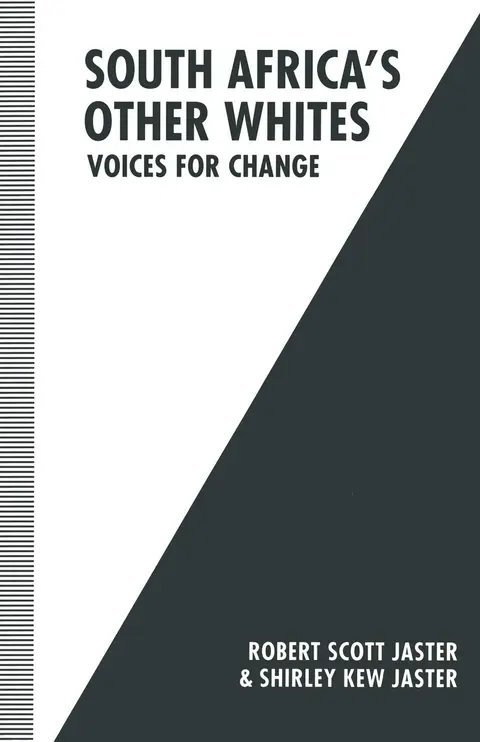 Cover of South Africa’s Other Whites