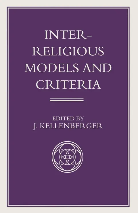 Cover of Inter-Religious Models and Criteria