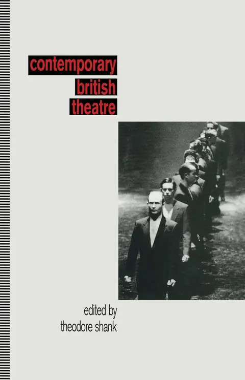 Cover of Contemporary British Theatre
