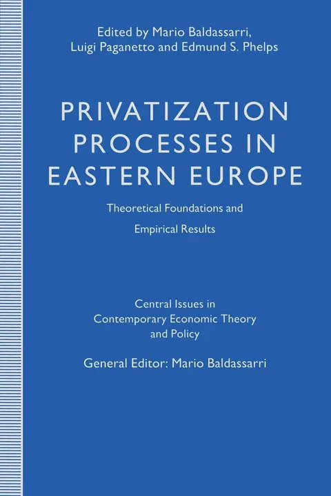 Cover of Privatization Processes in Eastern Europe