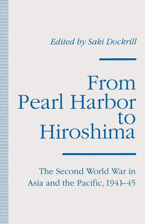 Cover of From Pearl Harbor to Hiroshima