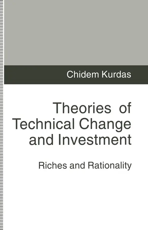 Cover of Theories of Technical Change and Investment