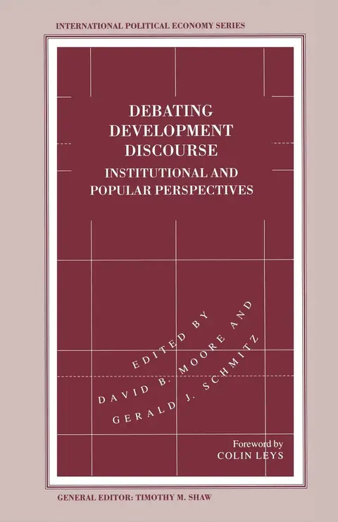 Cover of Debating Development Discourse