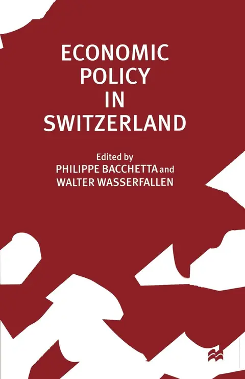 Cover of Economic Policy in Switzerland