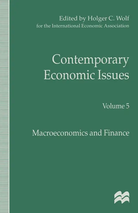Cover of Contemporary Economic Issues