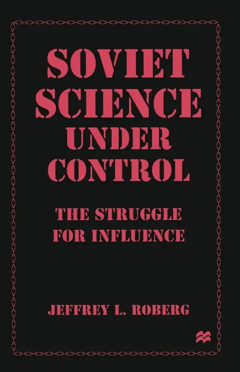 Cover of Soviet Science Under Control