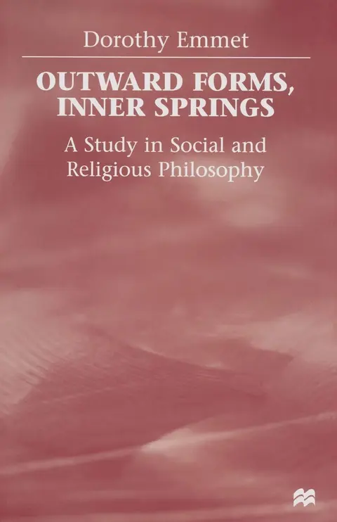 Cover of Outward Forms, Inner Springs