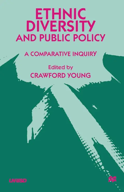 Cover of Ethnic Diversity and Public Policy