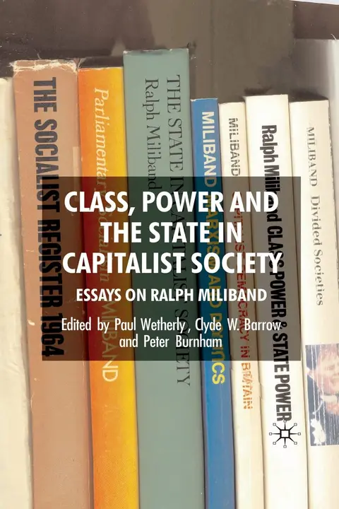 Cover of Class, Power and the State in Capitalist Society