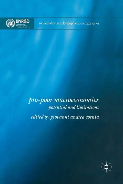 Cover of Pro-poor Macroeconomics