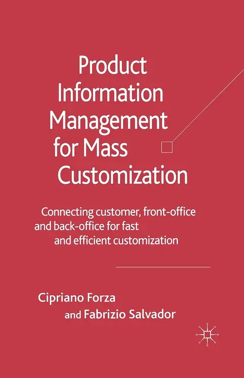 Cover of Product Information Management for Mass Customization