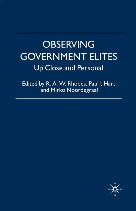 Cover of Observing Government Elites