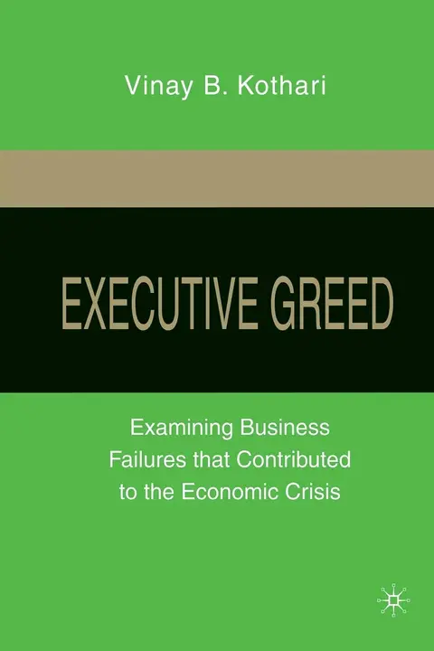 Cover of Executive Greed