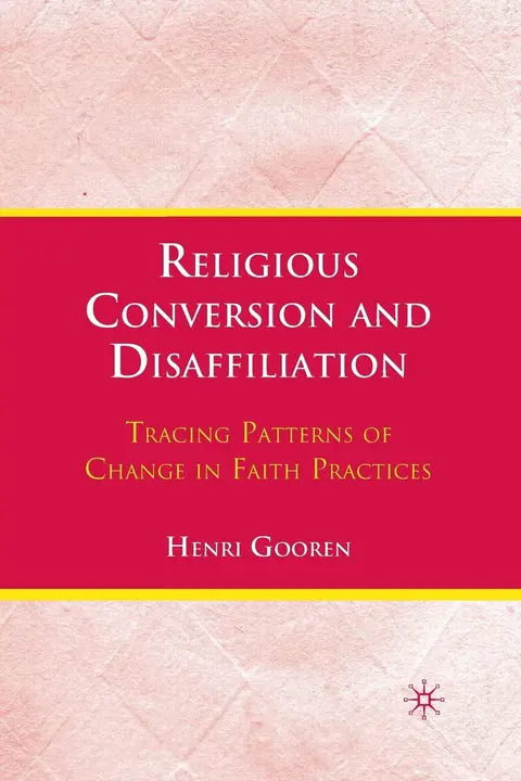 Cover of Religious Conversion and Disaffiliation