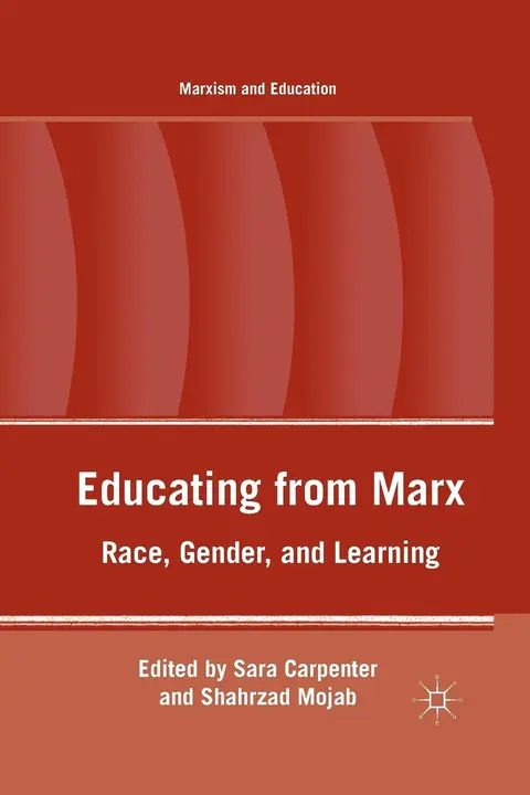 Cover of Educating from Marx
