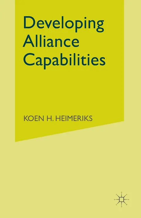 Cover of Developing Alliance Capabilities