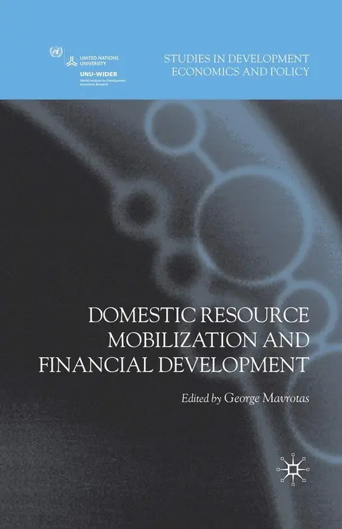Cover of Domestic Resource Mobilization and Financial Development