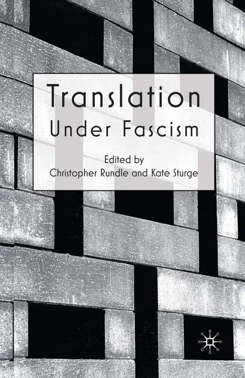 Cover of Translation Under Fascism