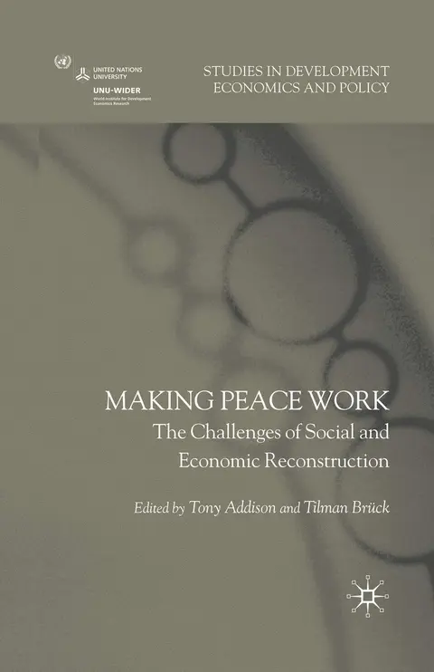 Cover of Making Peace Work