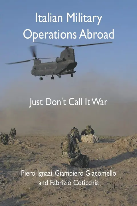 Cover of Italian Military Operations Abroad