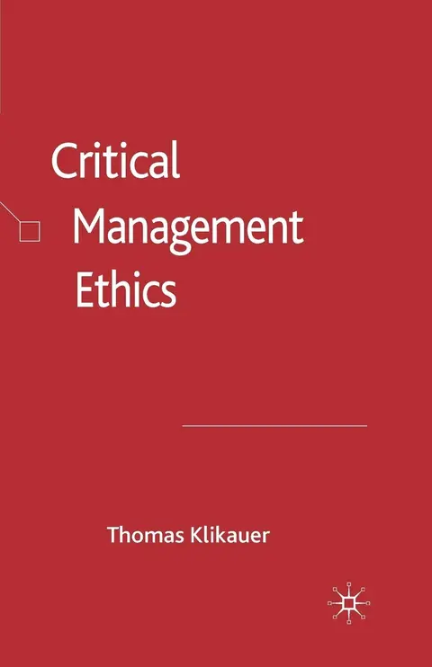 Cover of Critical Management Ethics