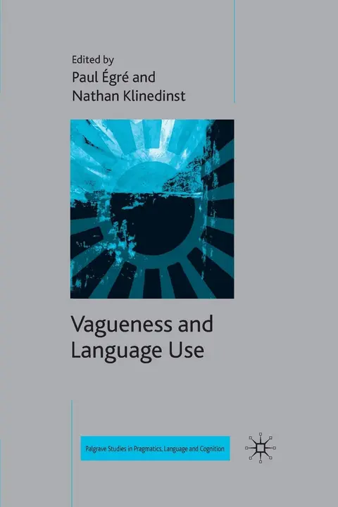 Cover of Vagueness and Language Use
