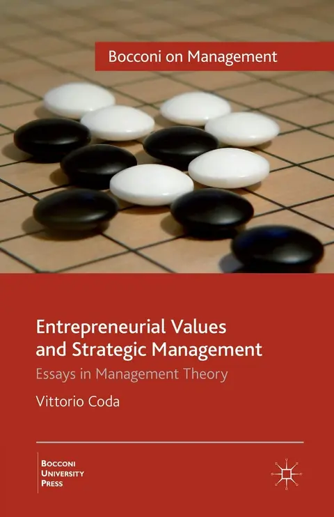 Cover of Entrepreneurial Values and Strategic Management