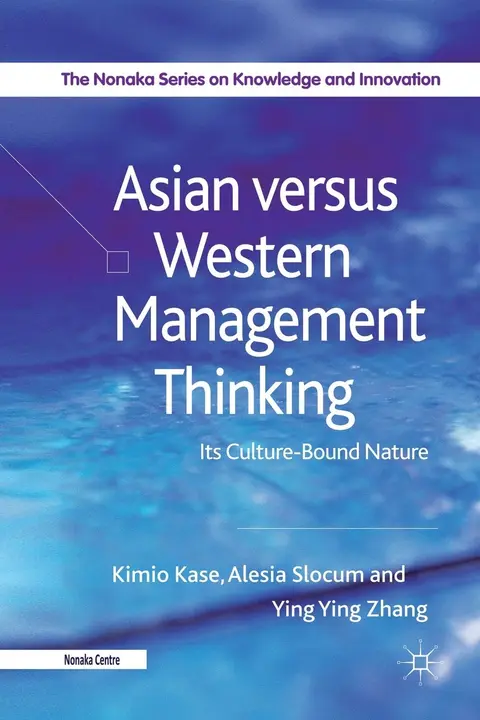 Cover of Asian Versus Western Management Thinking