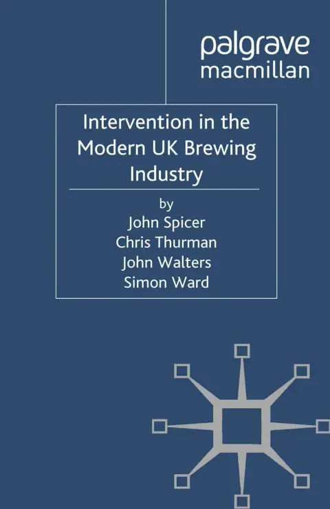 Cover of Intervention in the Modern UK Brewing Industry