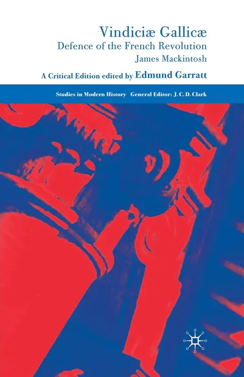 Cover of Vindiciæ Gallicæ
