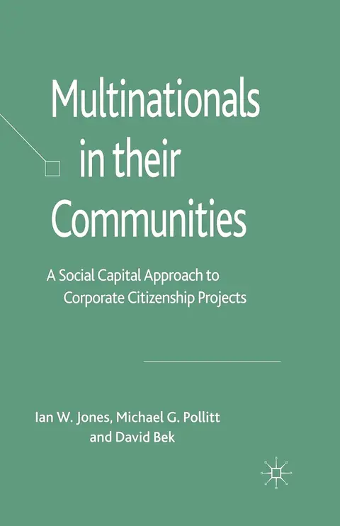 Cover of Multinationals in their Communities