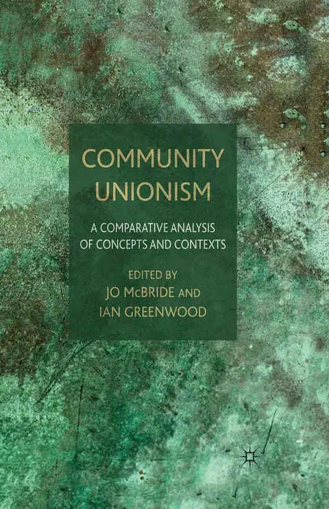 Cover of Community Unionism